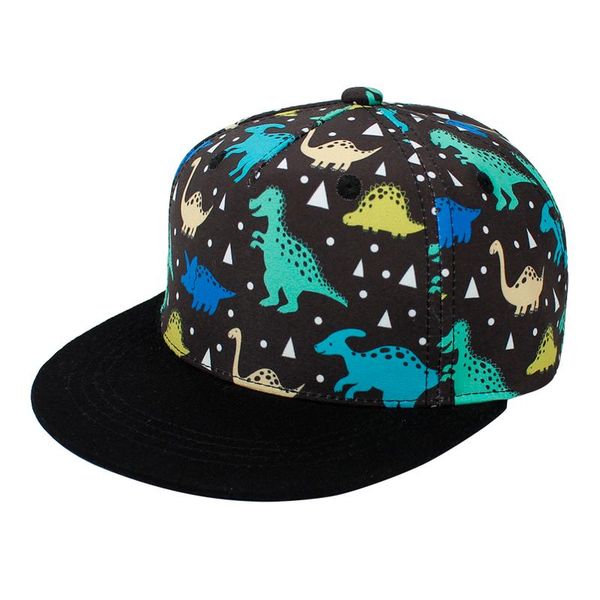 

caps & hats children's baseball boys and girls baby cartoon animal print shade hip hop sun hat beach sunhat breathable outdoor, Yellow
