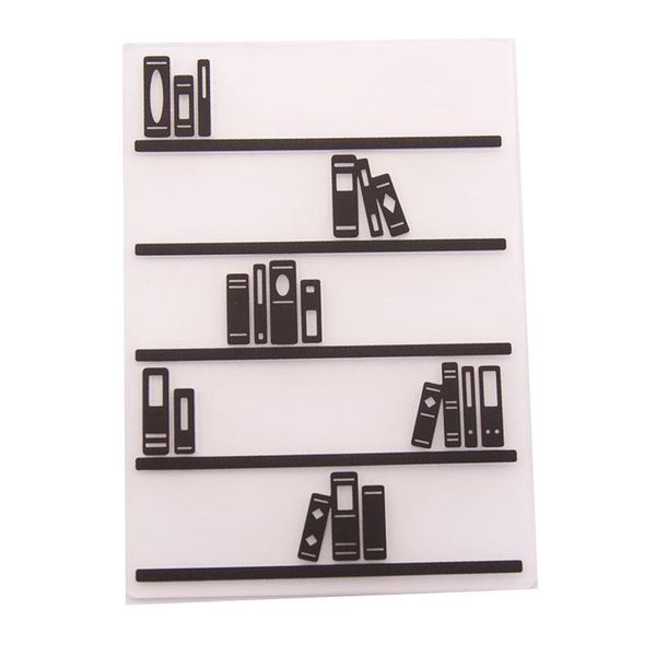 

craft tools arrival bookshelf and books diy cutting dies scrapbooking plastic embossing folder for po paper
