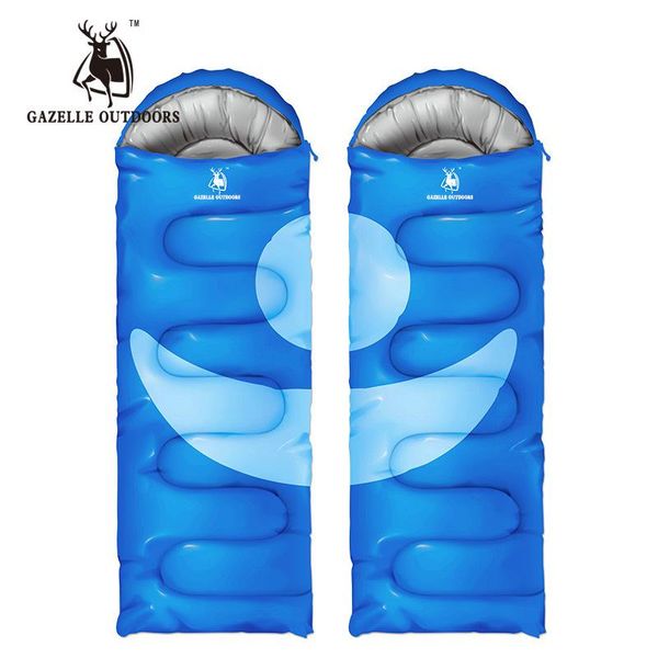 

sleeping bags winter camping bag portable ultra-light envelope down travel white duck splicing design