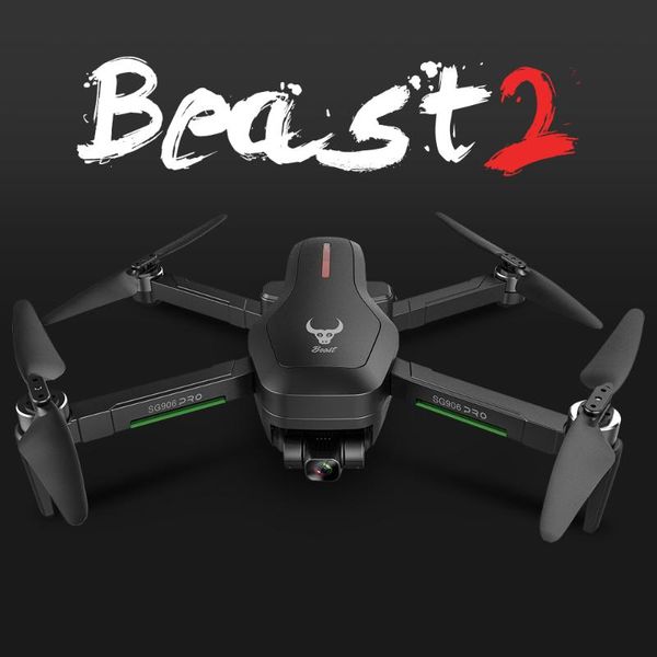 

pro beast 2 gps remote control drone three-axis mechanical self-stabilizing gimbal rc aerial pography hd camera drones