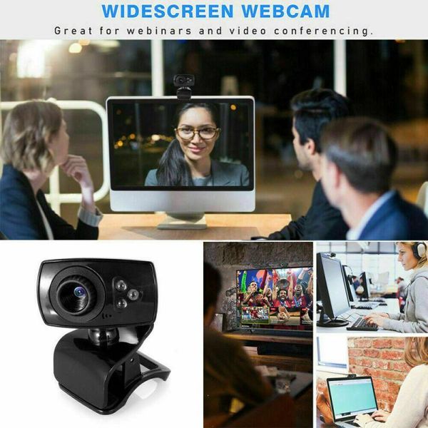 

webcams full hd 30fps 640x480 net class teaching 50mp webcam usb 3 led video camera with microphone for pc lapclip-on