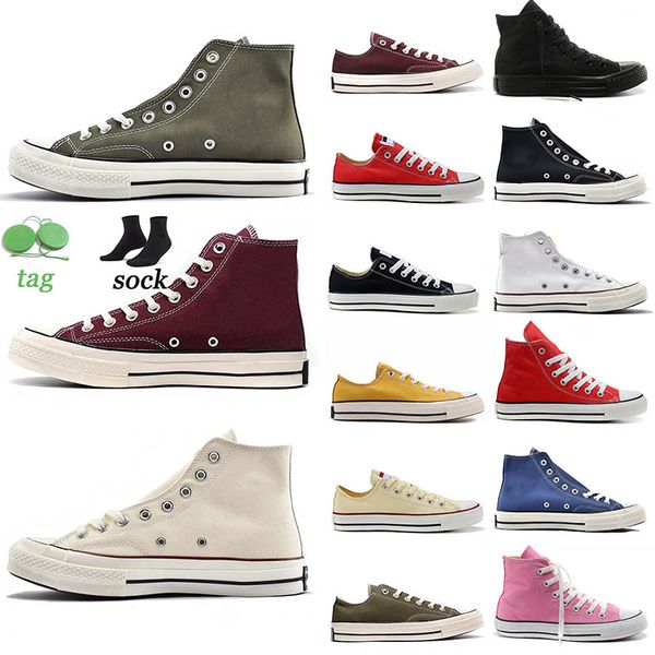 

converses mens womens casual shoes chucks 1970 white black green pink star breathble sneakers chuck 70 low high men trainers platform walki