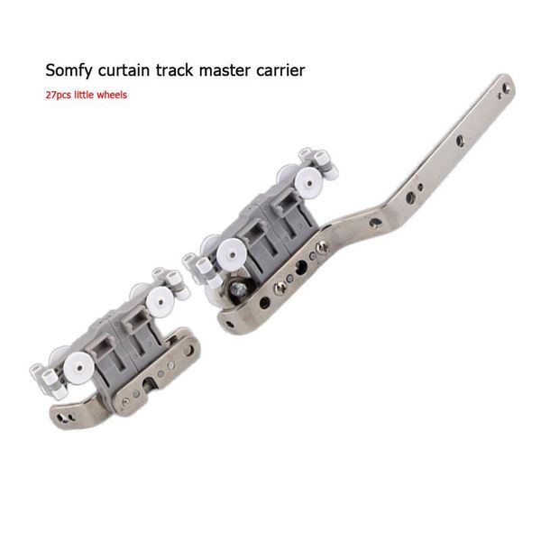 

blinds 2pcs long arm master carrier accessories for somfy curtain track dooya motorized smart home