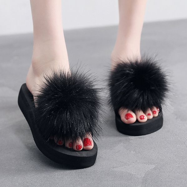 

slippers for women fashion flats casual beach slides indoor outdoor non-slip slippers ladies home slipper shoes zapatos de mujer, Black