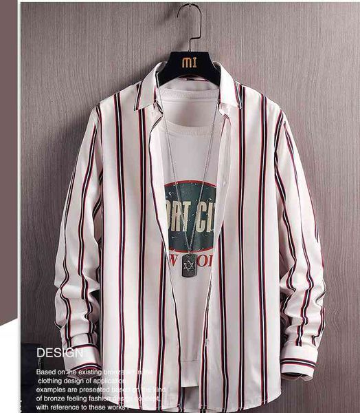 

men's casual shirts silk shirt with long sleeves, ice cut casual spring and autumn clothes, afwv, White;black