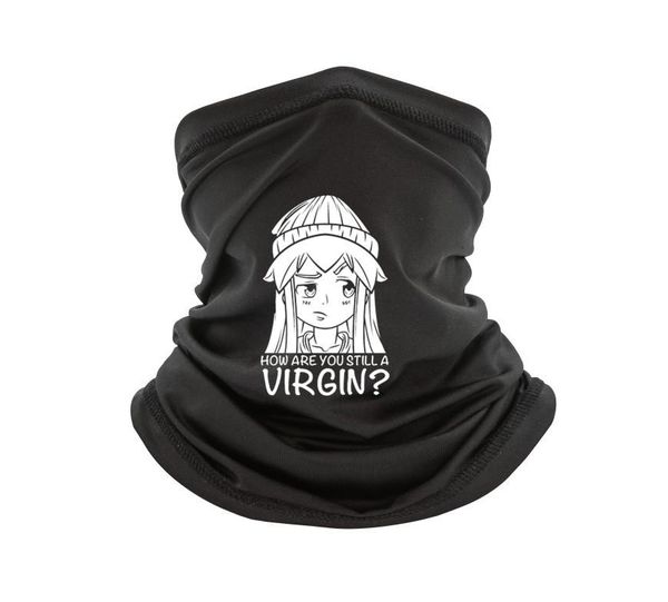 

hats, scarves & gloves sets fashion still a virgin anime virginity purity joke scarf men cotton black scarfs short sleeve tee, Blue;gray