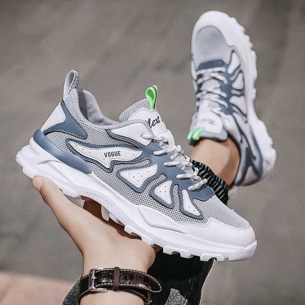 

national fashion sports shoes men's summer breathable dad elevated casual mesh