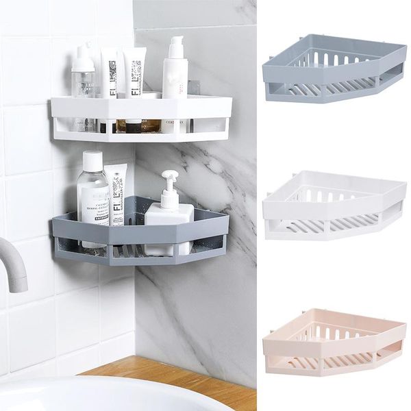 

bathroom storage & organization corner shelves shampoo holder kitchen rack mess shower organizer wall space saver household items