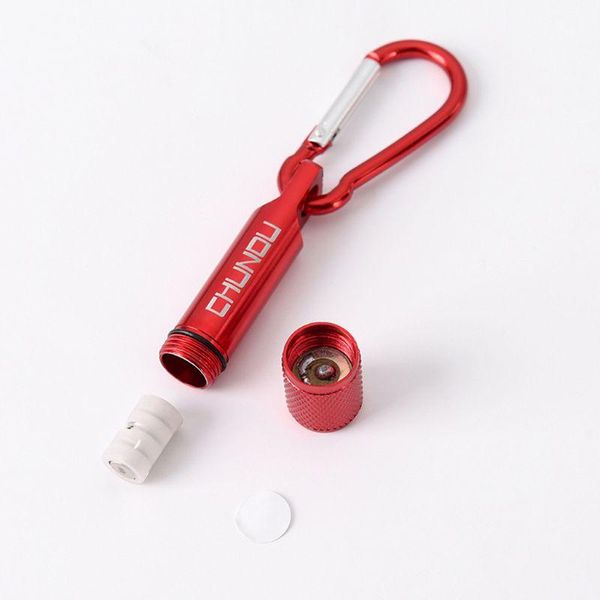 

keychains mini pocket led flashlights portable keychain light camping torch 62ke, Silver