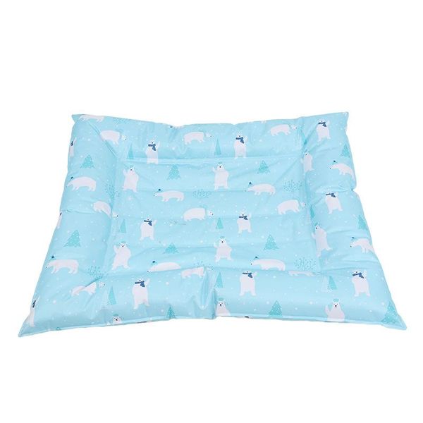 

cat beds & furniture 2021 summer cool pad pet cartoon ice dog nest mat cooling and thickening