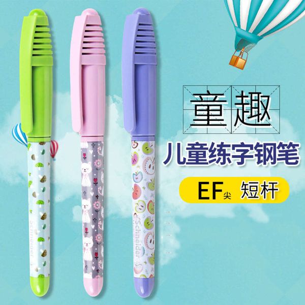 

the pen schneider ink bag fun little fresh children's practice writing color pen