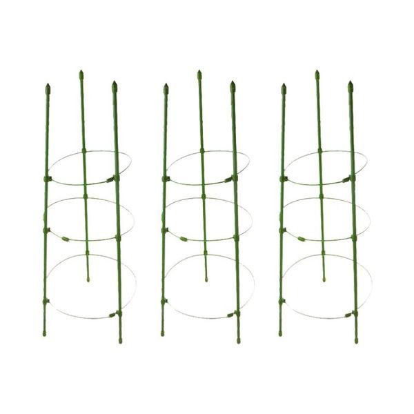 

other garden supplies 3 sets assembled plant cages tomato stakes vegetable trellis