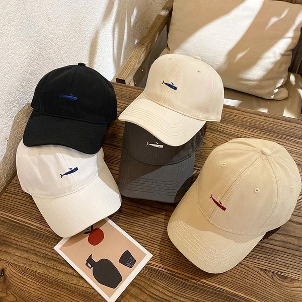 

beanies hat black embroidered cap ins niche tide brand korean version of the summer thin breathable soft baseball man