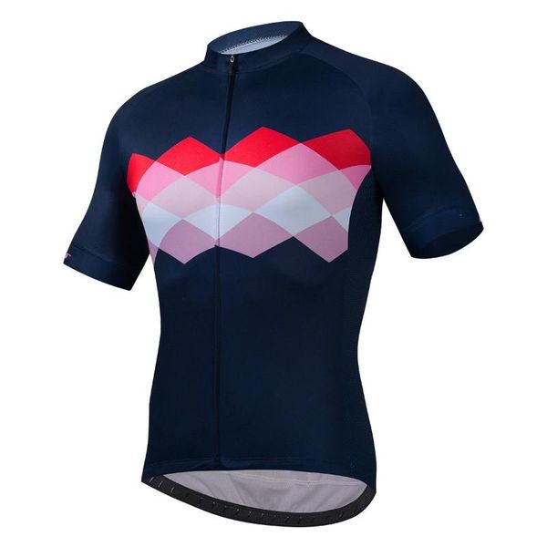 

racing sets men's cycling jersey short sleeve bike shirt ropa ciclismo breathable quick dry top, Black;blue