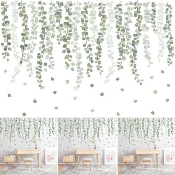 

wall stickers leaves decals art mural home living room decors removable bedroom