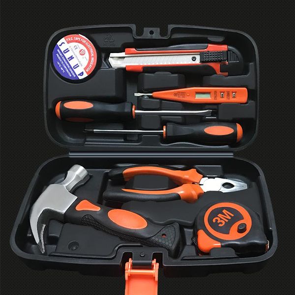 

tool organizers multi function case hard set household hammer wrench hardware plastic storage caisse outils parts box dm50tc