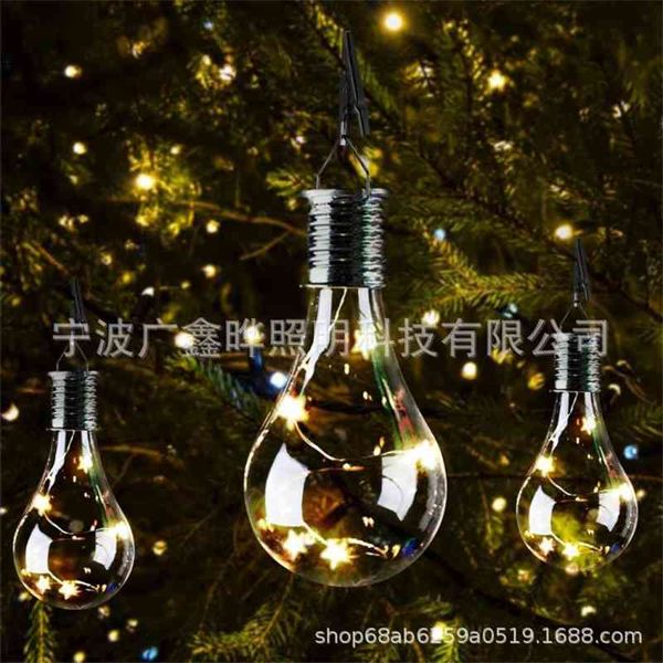 

outdoor bulb solar led color hanging lamp decorative chandelier