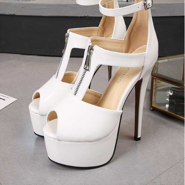 

dress shoes platform female open toe 14cm high heels black women's fashion wedding bridal party unisex