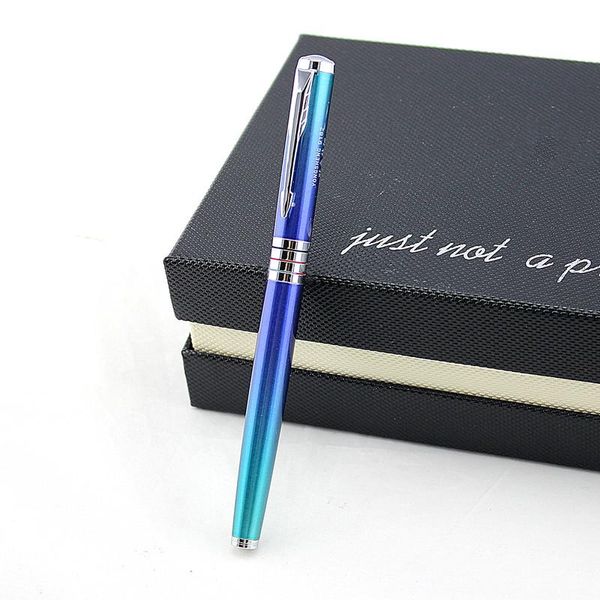 

luxury metal color fountain pen with 0.38mm extra fine nib inks finance pens office school supplies