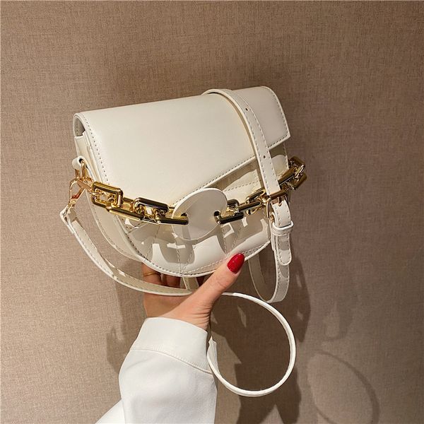 

fashion bag female new 2021 diagonal saddle semicircle portable retro underarm shoulder diamond texture jsqpa