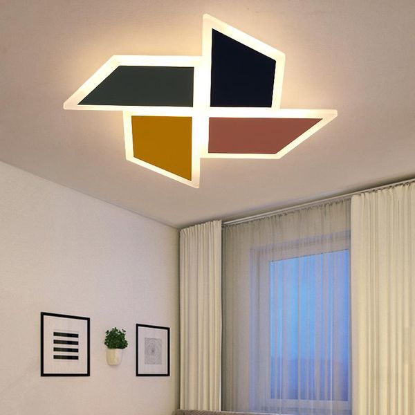 

ceiling lights modern rustic flush mount balcony porch restaurant bedside aluminum light fans home decoration
