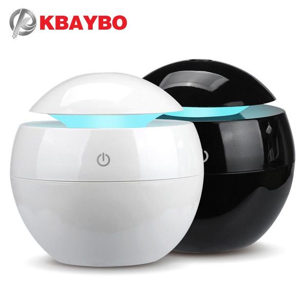 

130ml ultrasonic aromatherapy essential oil diffuser home electric air purifier humidifier with 7 colors led lights humidifiers