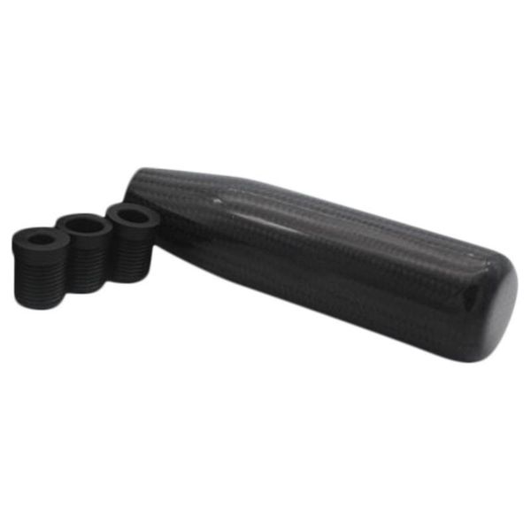

steering wheel covers carbon fiber gear shift knob metal modified head transmission gearstick lever shifter car