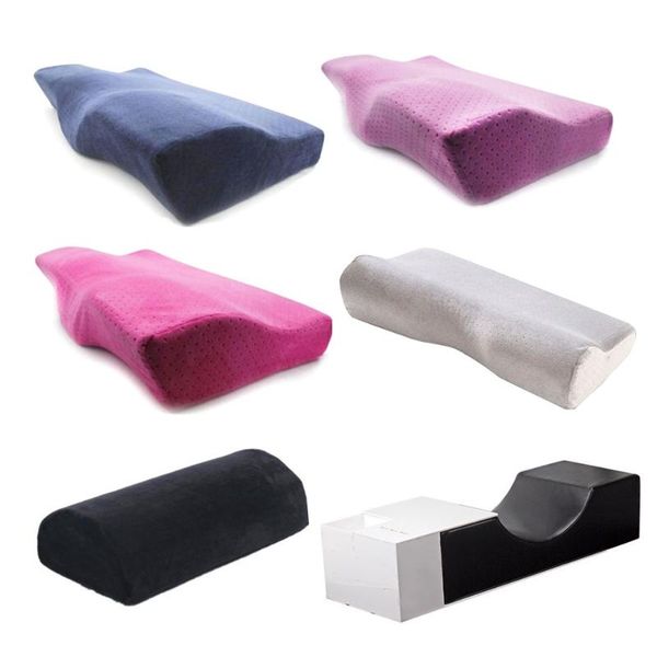 

false eyelashes come eyelash extension pillow neck support memory foam special for salon/personal use grafting makeup