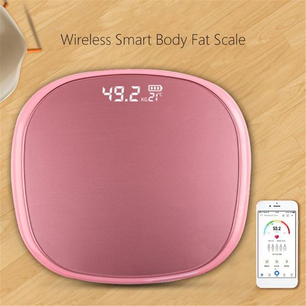 

wireless smart body fat scale electronic human weight led display household night view large screen usb charging electric massagers