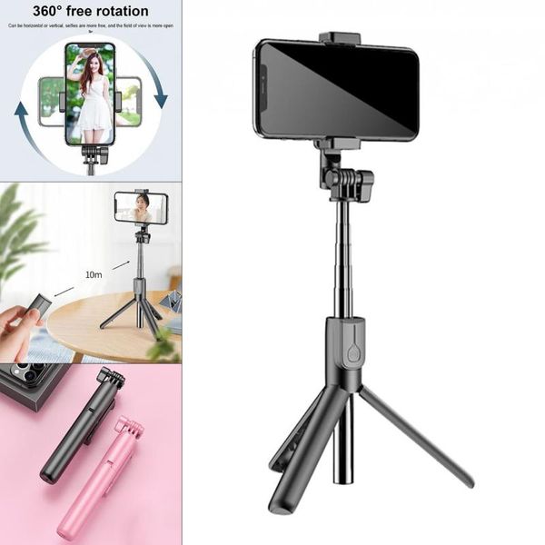

j861 wireless bluetooth selfie stick tripod foldable fit for smartphone ios & android systems for live / p / video