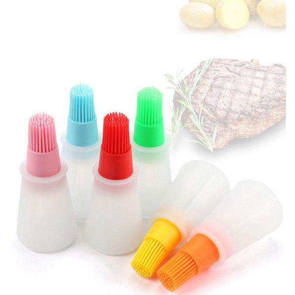 

tools & accessories high temperature resistant silica gel brush baking multi-color barbecue suction type control oil kitchentools