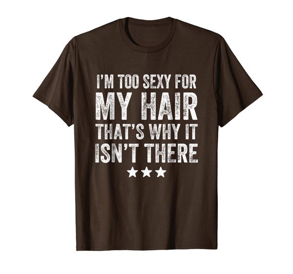 

i'm too for my hair, that's why it isn't there t-shirt, White;black
