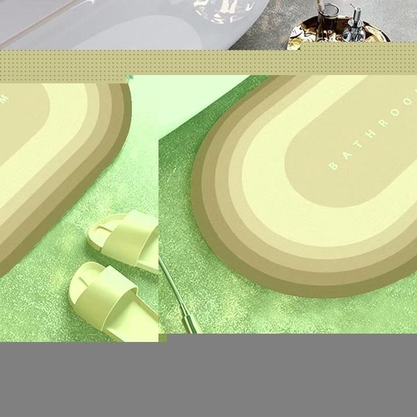 

bath mats soft sushion absorbent pad bathroom light luxury floor mat door diatomaceous earth toilet non-slip