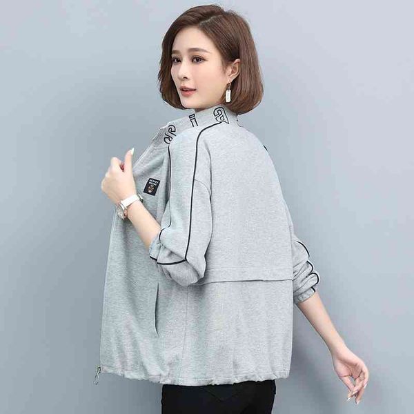 

sweater zipper coat women's spring and thin 2021 new loose fashion ins small autumn short cardigan, Black