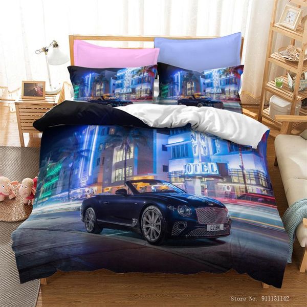 

bedding sets modern racing pattern set 3d digital printing home textile bed cover pillowcase single double