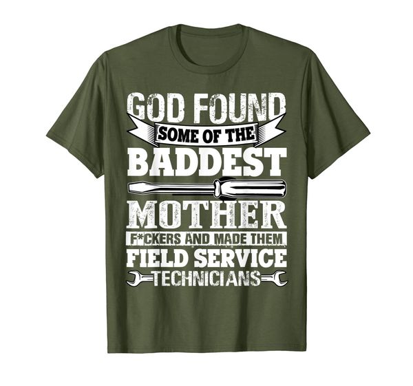 

and made them field service technicians t shirt, mom t shirt, White;black