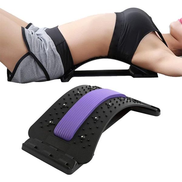 

accessories back massage acupressure fitness equipment magic stretch relax mate stretcher lumbar support spine relaxation pain relief mat