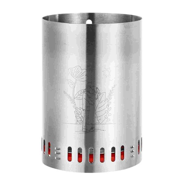 

chopsticks 1pc cage versatile holder kitchen supply (silver)