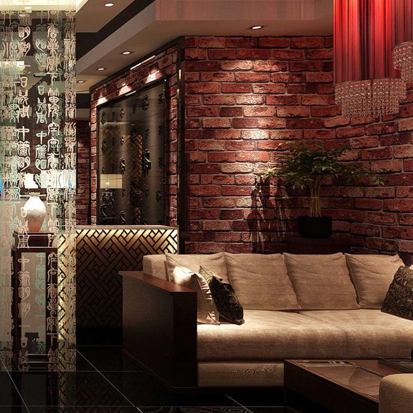 

wallpapers sale brick stone wallpaper 3d chinese rustic vintage pvc embossed roll living room bedroom backdrop wallcovering