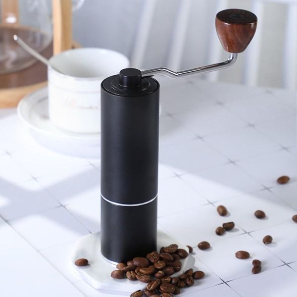 

electric coffee grinders aluminum manual grinder stainless steel burr mini powder milling portable bean grinding tools