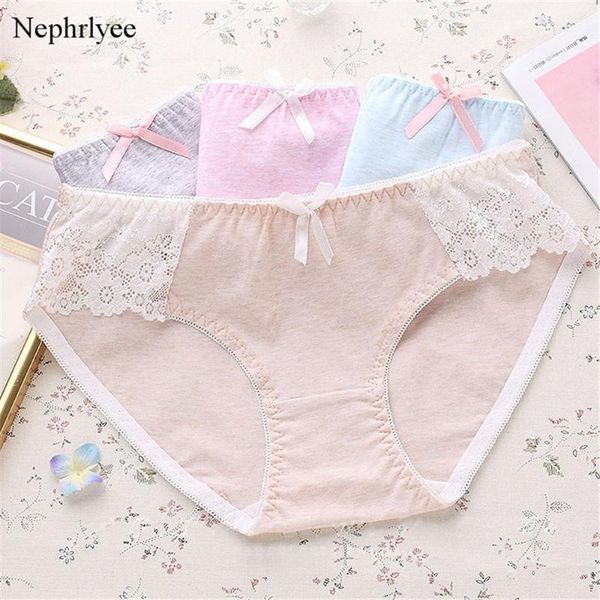 

women's panties lace soft breathable briefs women underwear ladies panty seamless low-rise cotton girl's lingerie s00600, Black;pink