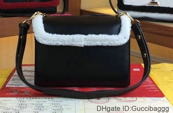 

luxury designer bags twist teddy handbag women leather mini shoulder bags duplex printing m56976 m50273 m50272