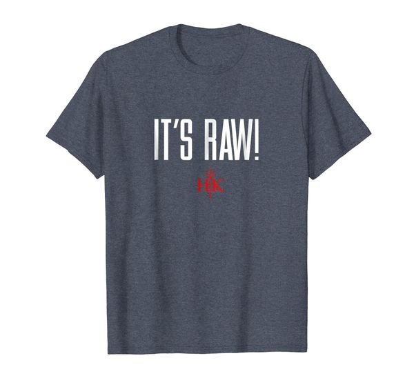 

official hell's kitchen it's raw t-shirt, White;black