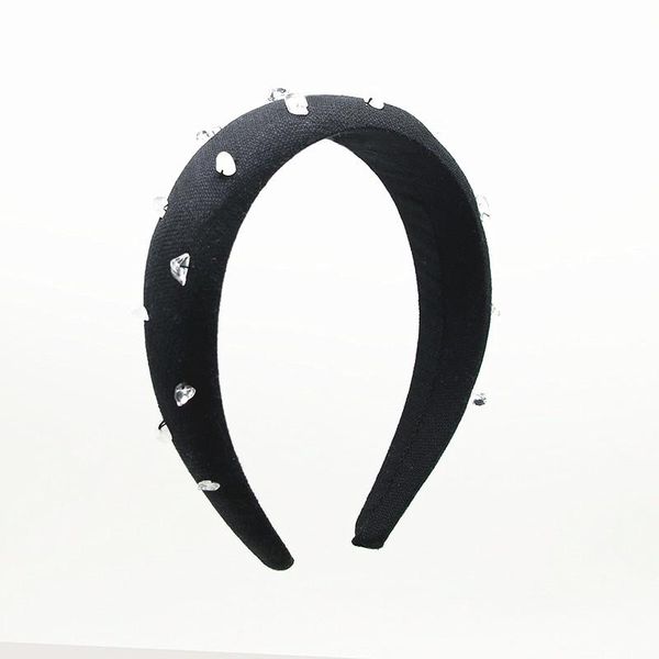 

soft solid color knotted hairband fashion headband for women lady elegant width hair hoop headwear accessories, Slivery;white