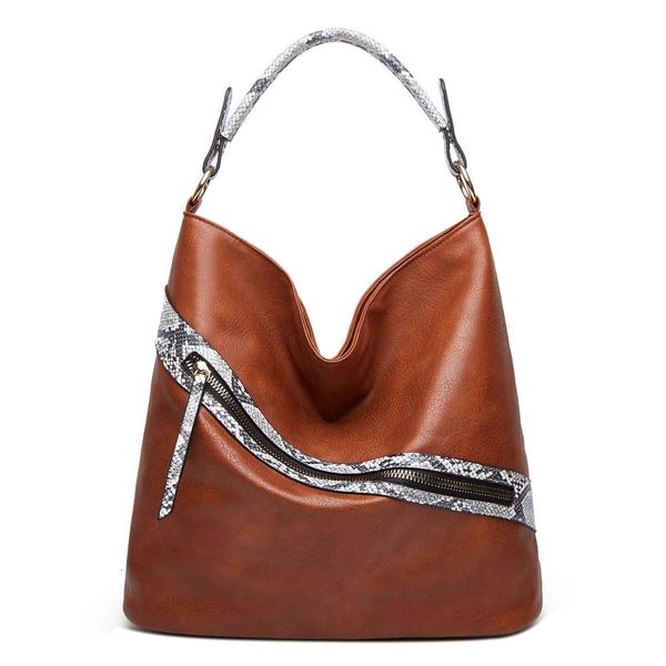 

autumn and winter 2021 bucket bag snake single shoulder hand fashion women's underarm
