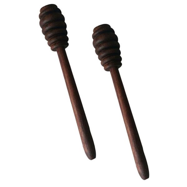 

spoons 2pcs simple honey stickers whisking rods wands for home (coffee)