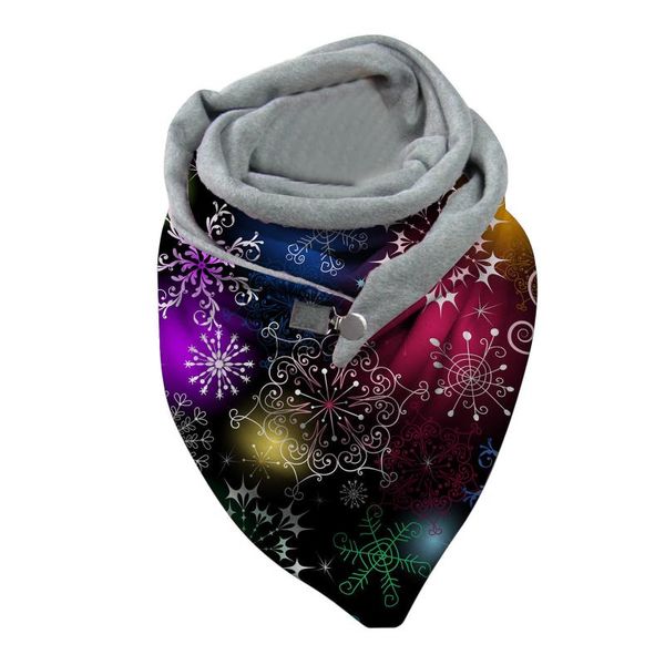 

winter blanket fashion retro scarf for women shawl female ladies tippet warp multi-purpose scarves oct 21st cycling caps & masks, Black