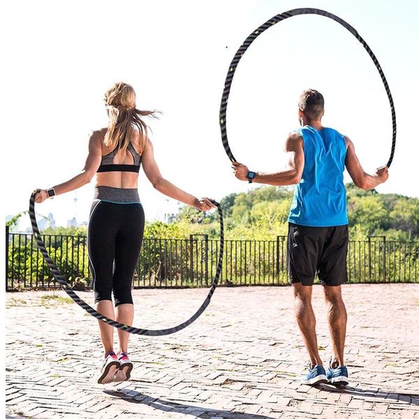

jump ropes 3m* 25mm heavy rope weighted battle skipping power improve strenght training fitness home gym equipment