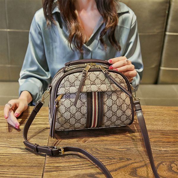 

bag new fashion handbag contrast color single shoulder women's bag messenger handbags premium