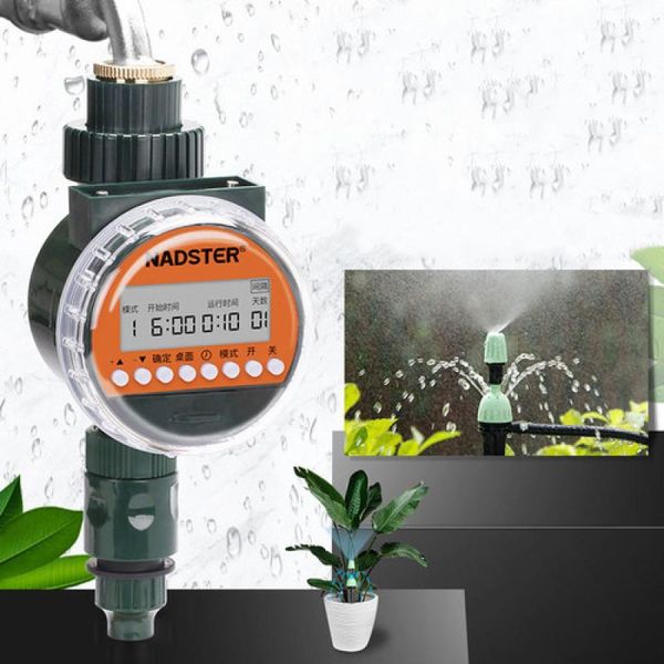 

watering equipments electronic garden timer lcd display automatic irrigation controller intelligence valve control device